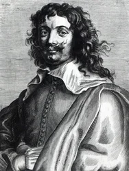 Adriaen Brouwer, gegraveerd door Edme de Boulonois